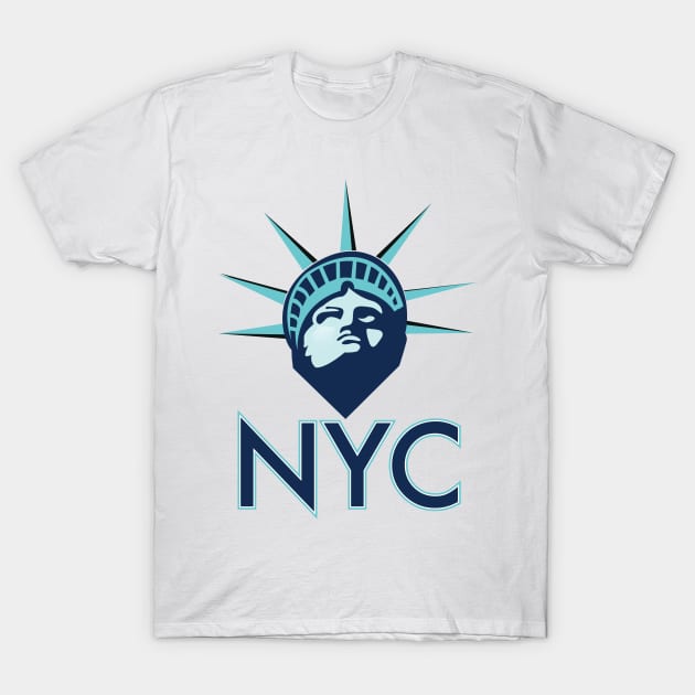 NYC Liberty T-Shirt by nickemporium1